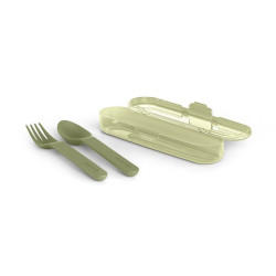 Suavinex - Set Posate per Bambini con Astuccio Go Natural
