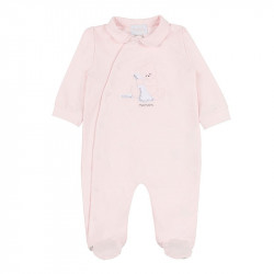 Tutina Nanan Rosa Aperta Davanti con Tato - 1 Mese