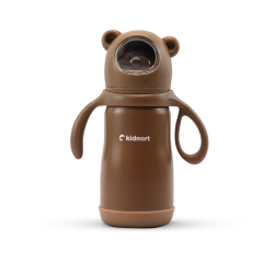 Biberon e Borraccia in Acciaio inox Paere 270 ml Brown