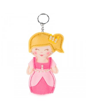 Kit Portachiavi Principessa da Cucire - La Nina