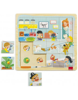 Puzzle in legno - Clinica Veterinaria