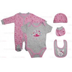 Set Completo Body e Tutina - Rabbit