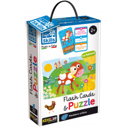 Flash Card&Puzzle La Fattoria