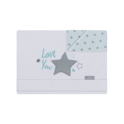 Set Lenzuola per Culla - Love You