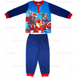 Pigiama Primavera/Estate Avengers Rosso