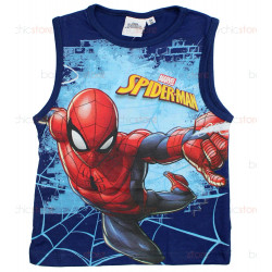 Canotta Spiderman - Blu