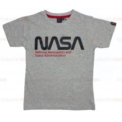 T-Shirt NASA - Grigia