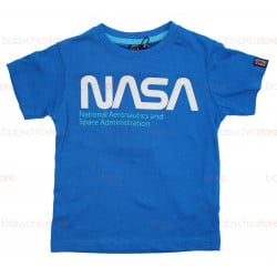 T-Shirt NASA - Azzurra