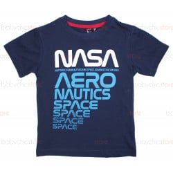 T-Shirt NASA - Blu