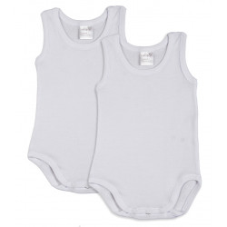 Set 2 Body Neonato con Spalla Larga
