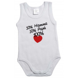Body Neonato - 50% Mamma e 50% Papà