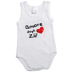 Body Neonato Spalla Larga - Amore degli Zii