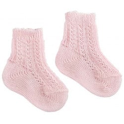 Calzino Corto in Cotone - Rosa