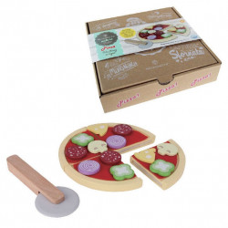 Set Pizza Take Away in Legno